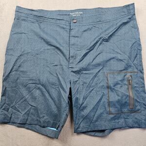 Mack Weldon Shorts Mens 43 / 44 Blue Hybrid Swim Board Shorts Swim Cargo